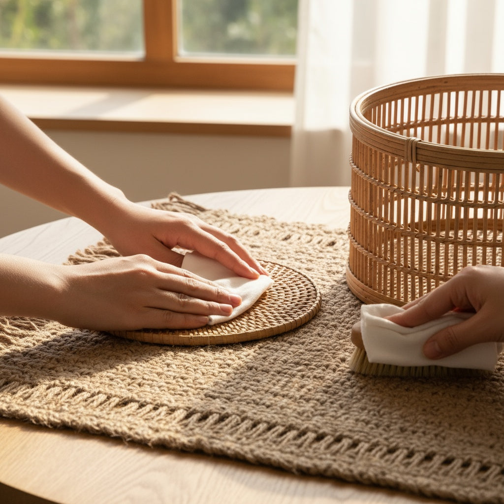 Complete Guide to Caring for Natural Materials: Bamboo, Rattan & Jute
