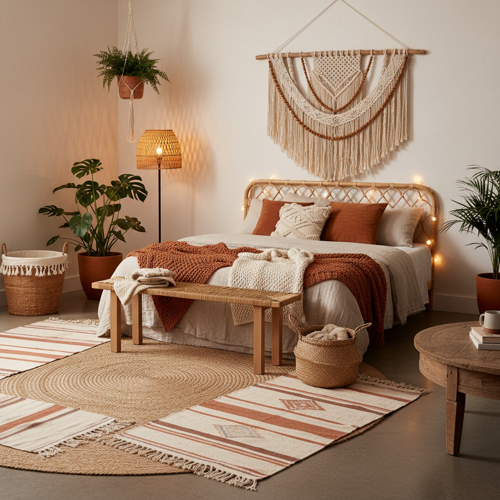 Boho Home Decor on a Budget: Jute &amp; Natural Textiles That Don't Break the Bank