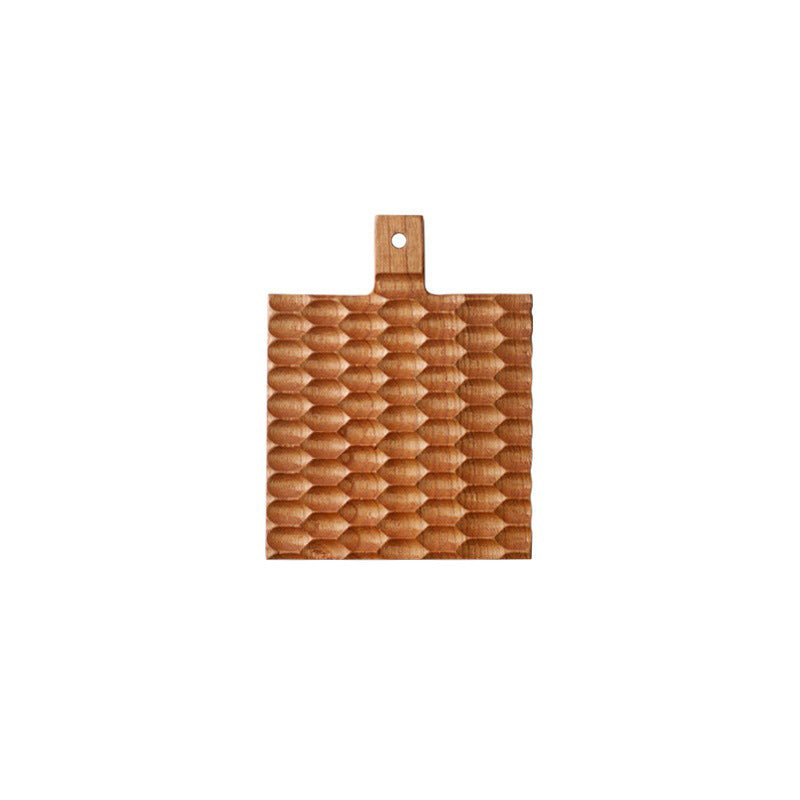 Black Walnut Honeycomb Coaster Set - Handcrafted Solid Wood Tea & Coffee Cup Cushion