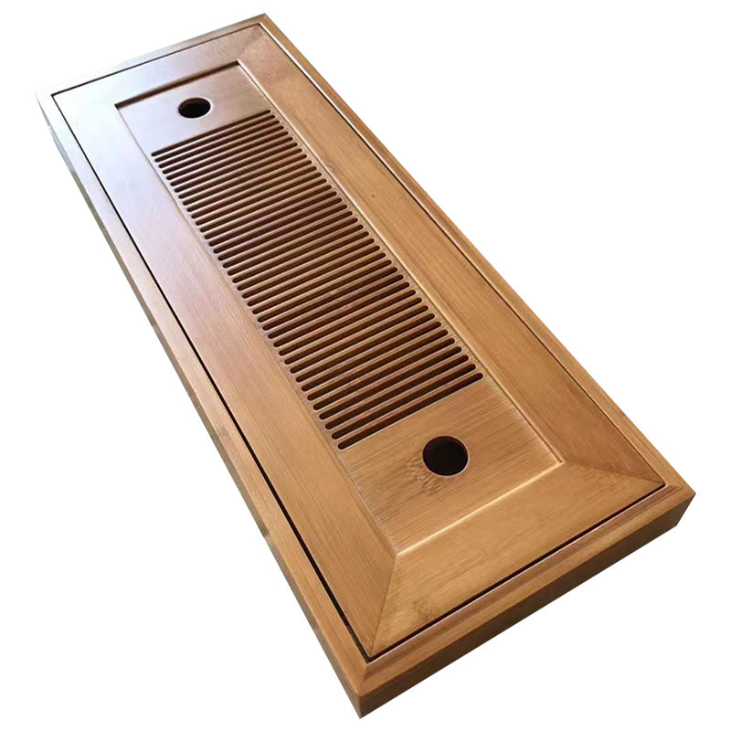 Portable Bamboo Tea Tray - Minimalist Serving Tray for Tea Ceremony & Travel