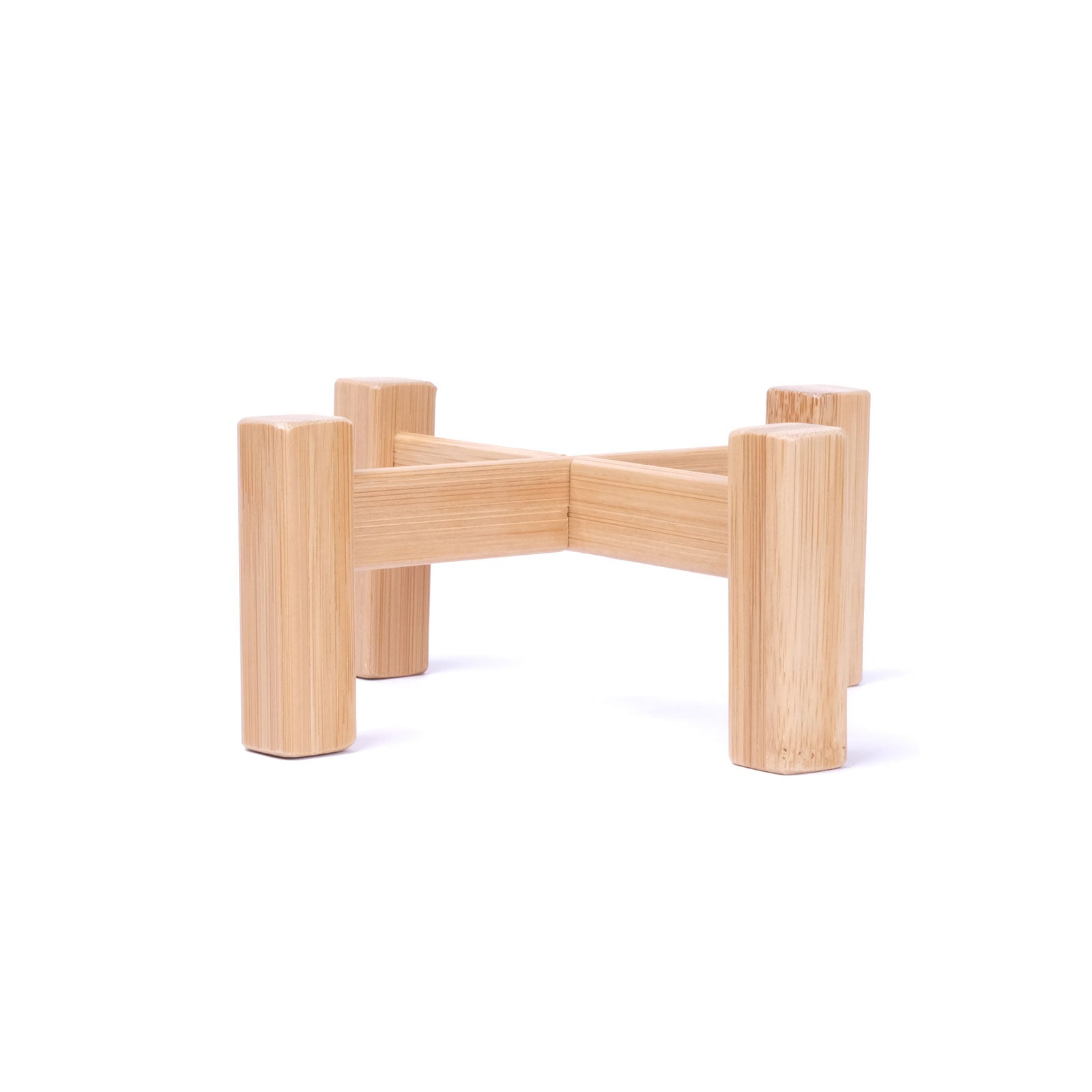 Bamboo Plant Stand Multi-Tier Flower Display Shelf - Indoor Outdoor Garden Home Decoration Stool
