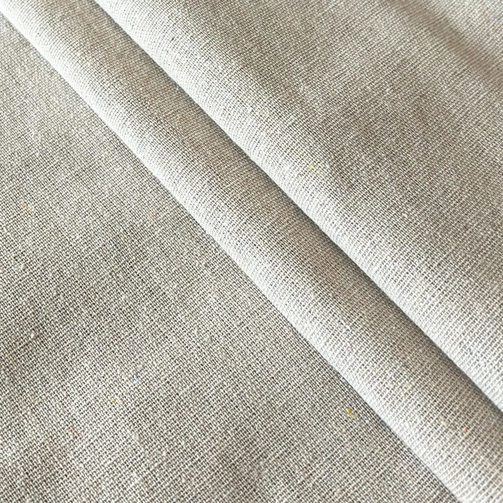 50x150cm Cotton Linen Woven Fabric - Solid Color for Table, Sofa, Curtains & DIY Embroidery Projects