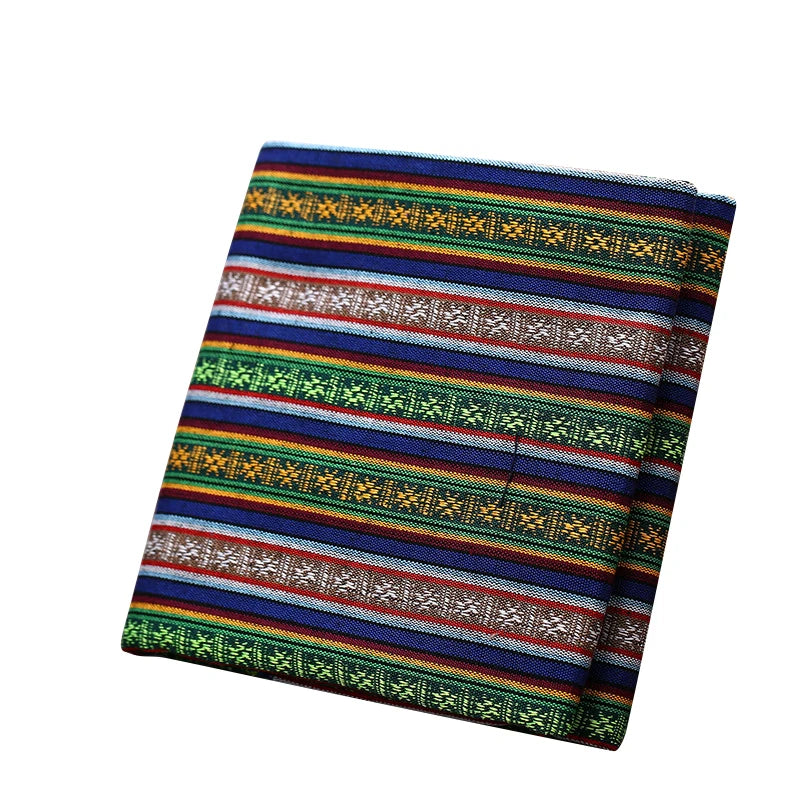 Teramila Ethnic Style Cotton Linen Fabric - Hotel Bar Tablecloth Pillow Sofa Cover Textile for Patchwork & Curtains