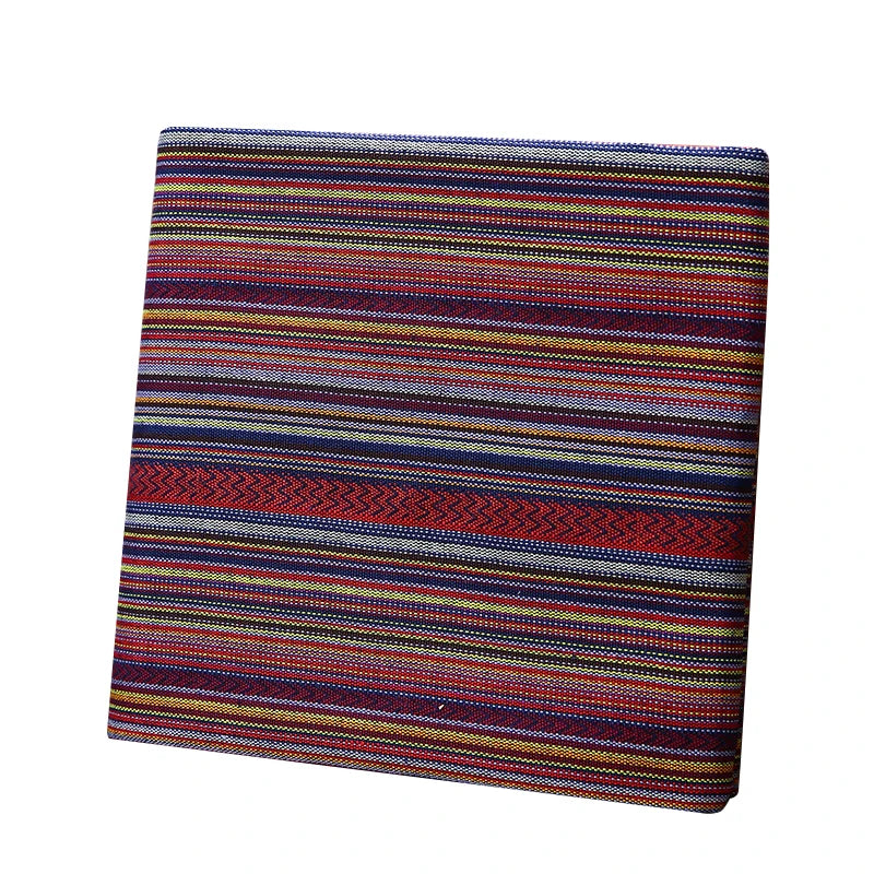 Teramila Ethnic Style Cotton Linen Fabric - Hotel Bar Tablecloth Pillow Sofa Cover Textile for Patchwork & Curtains