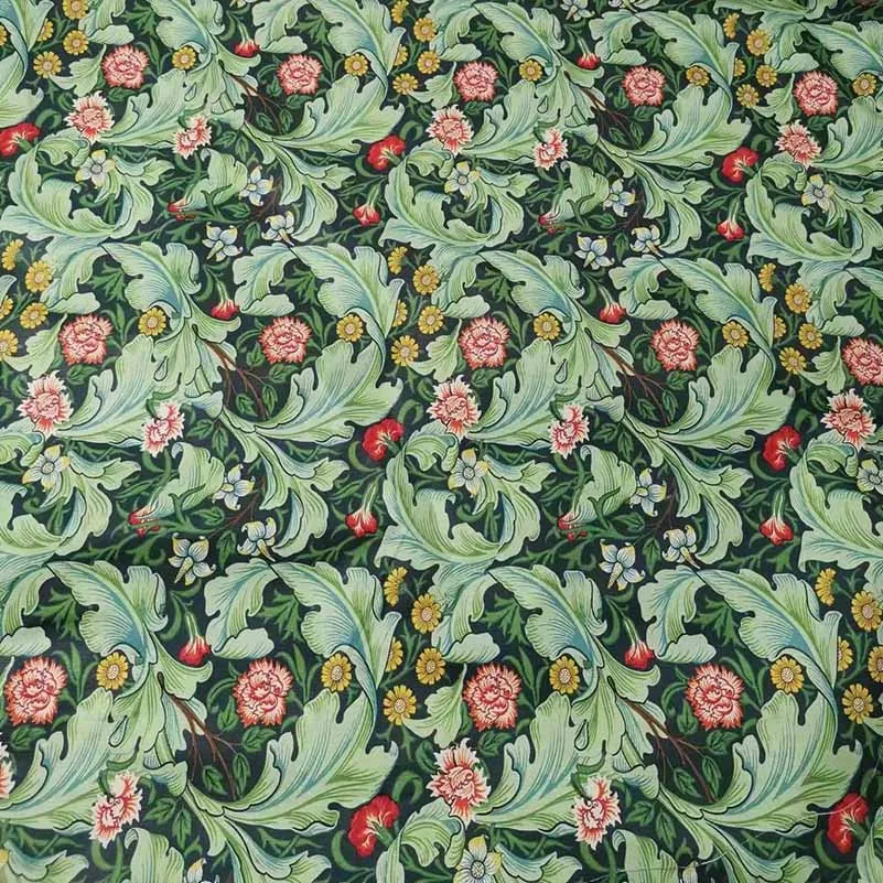 William Morris Textiles Vintage Flower Patterns - 100% Cotton Fabric for Sewing & DIY Projects (Half Meter)