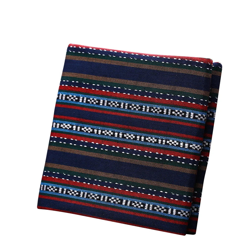 Teramila Ethnic Style Cotton Linen Fabric - Hotel Bar Tablecloth Pillow Sofa Cover Textile for Patchwork & Curtains