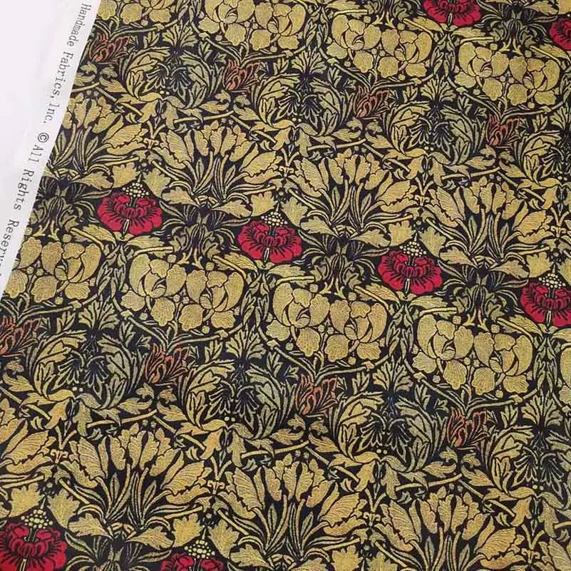 William Morris Textiles Vintage Flower Patterns - 100% Cotton Fabric for Sewing & DIY Projects (Half Meter)
