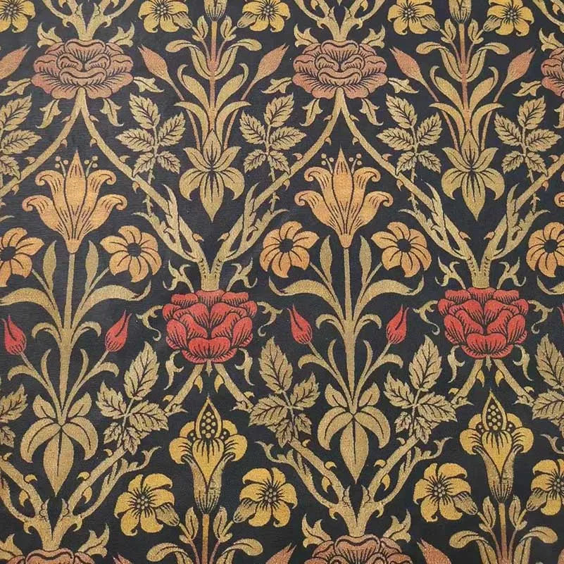 William Morris Textiles Vintage Flower Patterns - 100% Cotton Fabric for Sewing & DIY Projects (Half Meter)