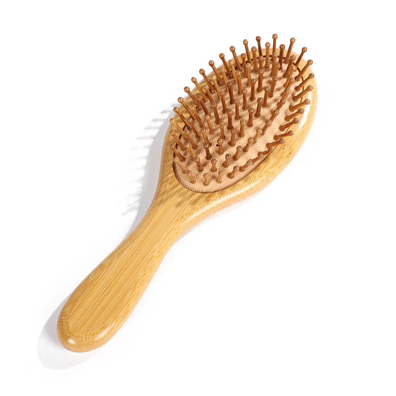 New Sdottor Wooden Bamboo Hair Brush - Air Massage Comb Anti-Static Scalp Care for Healthy Hair