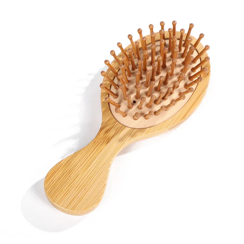 New Sdottor Wooden Bamboo Hair Brush - Air Massage Comb Anti-Static Scalp Care for Healthy Hair