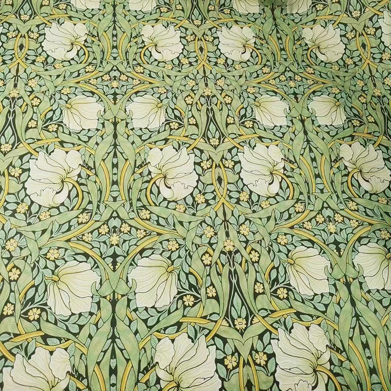 William Morris Textiles Vintage Flower Patterns - 100% Cotton Fabric for Sewing & DIY Projects (Half Meter)