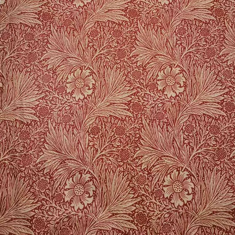 William Morris Textiles Vintage Flower Patterns - 100% Cotton Fabric for Sewing & DIY Projects (Half Meter)