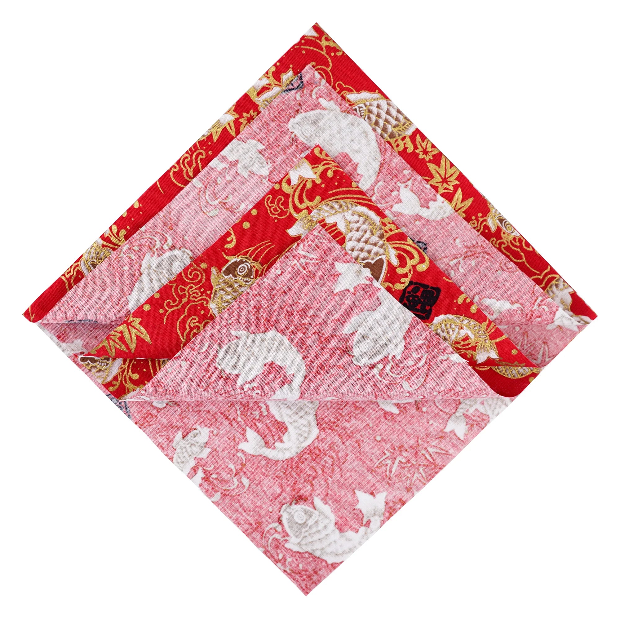 100% Cotton Fabric Bundle - 5 Different Designs for DIY Quilting, Sewing & Patchwork Crafts (50x50cm & 25x25cm)