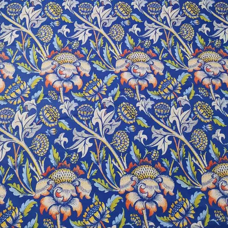 William Morris Textiles Vintage Flower Patterns - 100% Cotton Fabric for Sewing & DIY Projects (Half Meter)