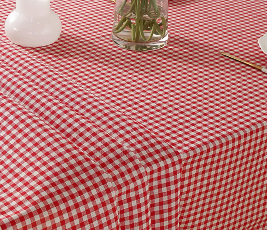 150x50cm Cotton Linen Blue Retro Orchid Fabric - Rural Pastoral Style for Handmade Curtains & DIY Home Decoration