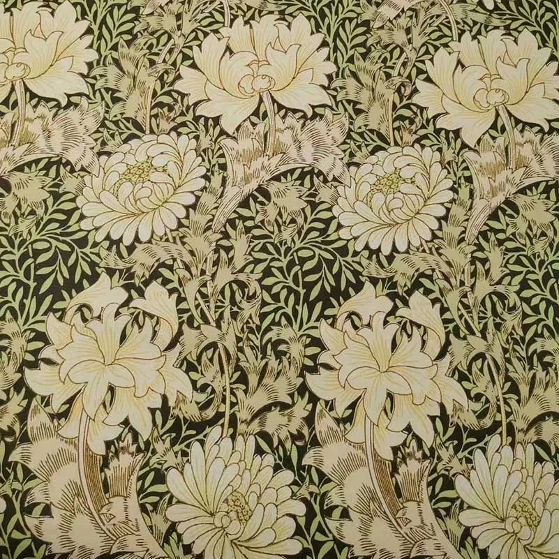William Morris Textiles Vintage Flower Patterns - 100% Cotton Fabric for Sewing & DIY Projects (Half Meter)