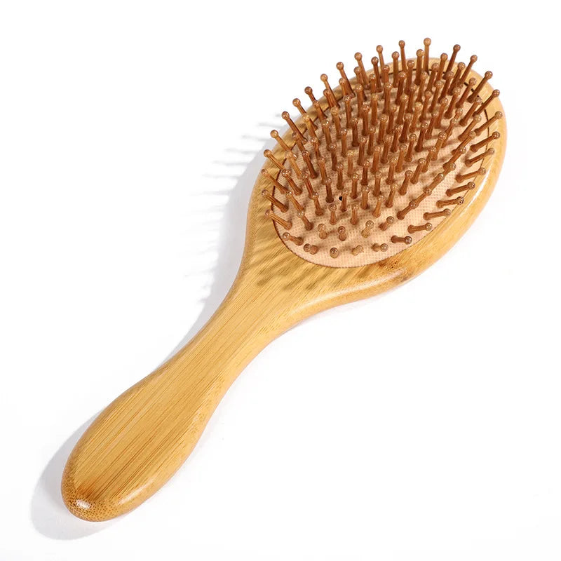 New Sdottor Wooden Bamboo Hair Brush - Air Massage Comb Anti-Static Scalp Care for Healthy Hair